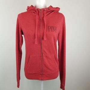 Pink Victoria's Secret Full Zip Hoodie Jacket